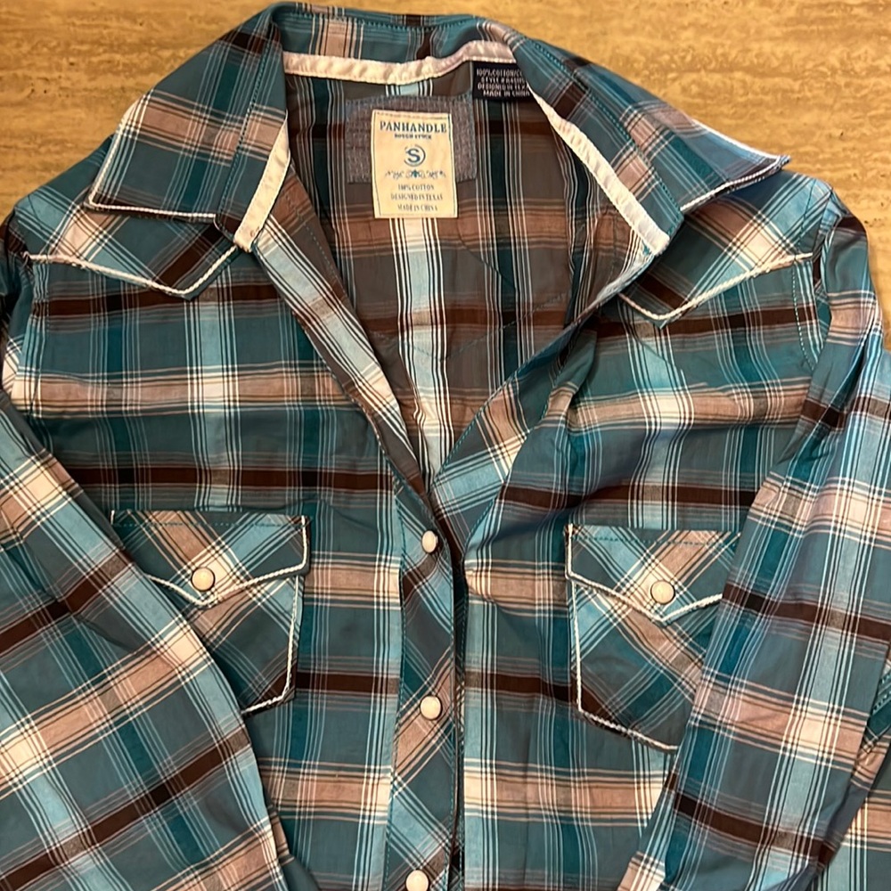 Womens Panhandle Rough Stock Pearl Snap